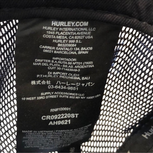 HURLEY | Men’s Trucker SnapBack - Picture 5 of 5